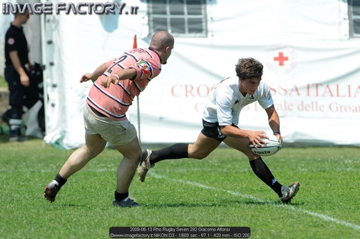 2009-06-13 Rho Rugby Seven 292 Giacomo Alfonsi